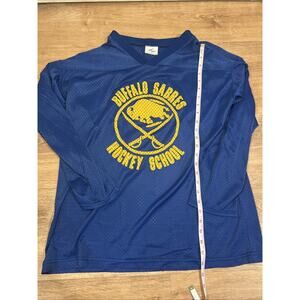 Buffalo Sabres Hockey School Blue Jersey NHL Size M